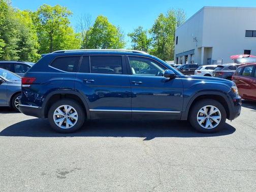 Tourmaline Blue Metallic 2018 Volkswagen Atlas 3.6L SEL