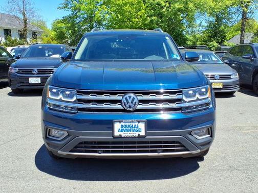 Tourmaline Blue Metallic 2018 Volkswagen Atlas 3.6L SEL