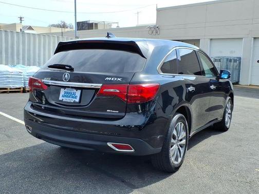Crystal Black Pearl 2015 Acura MDX 3.5L Technology Package