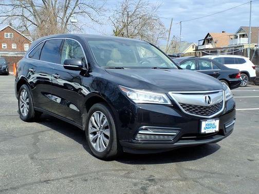 Crystal Black Pearl 2015 Acura MDX 3.5L Technology Package