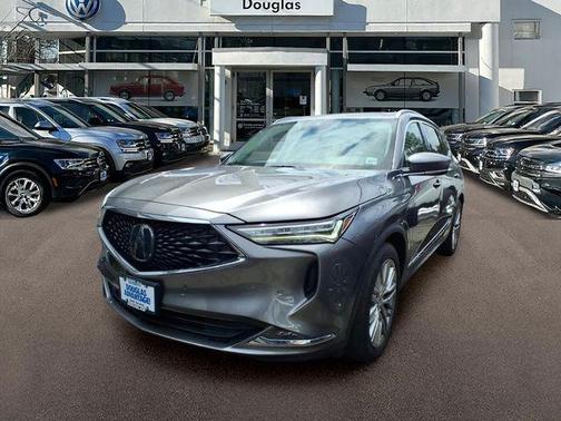 Liquid Carbon Metallic 2022 Acura MDX Advance Package