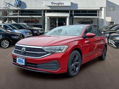 Red Metallic 2022 Volkswagen Jetta 1.5T SE