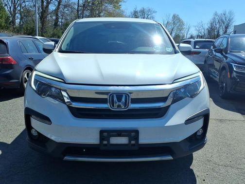 Platinum White Pearl 2021 Honda Pilot AWD EX