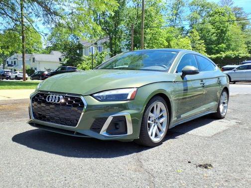 District Green Metallic 2024 Audi A5 Sportback 45 S Line Premium Plus