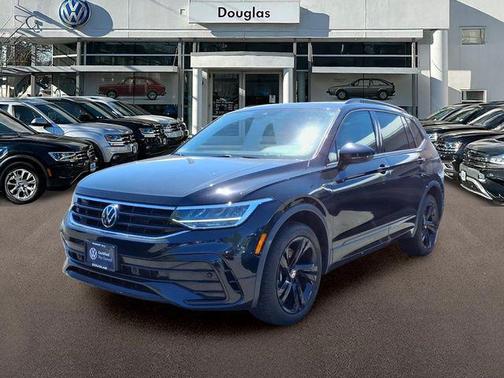Deep Black 2023 Volkswagen Tiguan 2.0T SE R-Line Black 4MOTION