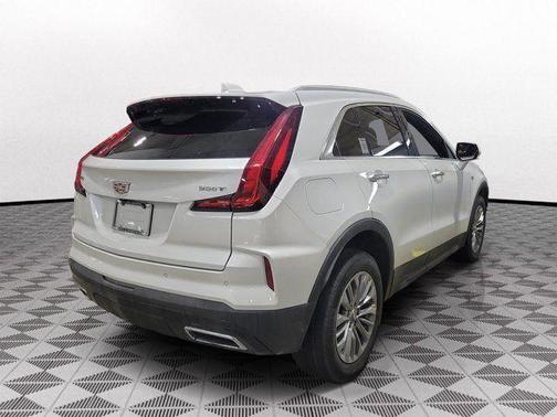 Crystal White Tri-Coat 2024 Cadillac XT4 Premium Luxury