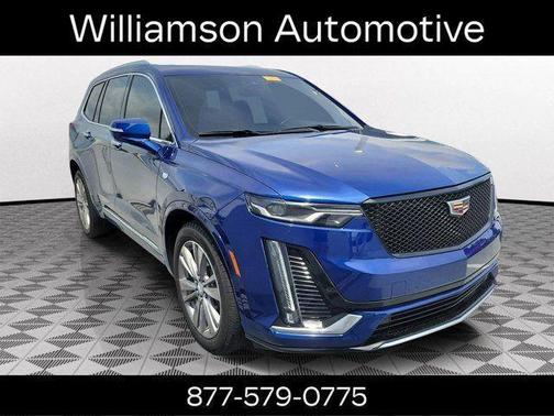 Opulent Blue Metallic 2023 Cadillac XT6 Premium Luxury FWD