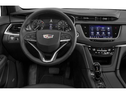 Crystal White Tri-Coat 2023 Cadillac XT6 Luxury FWD