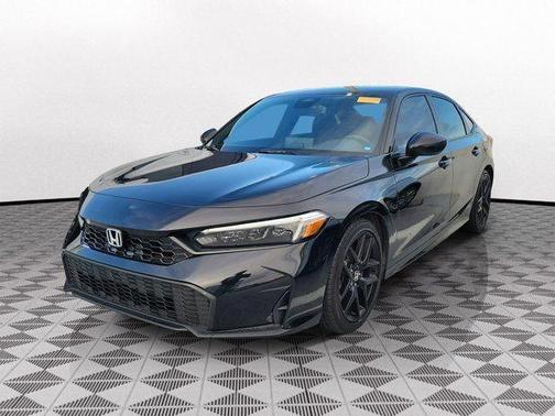 Black 2025 Honda Civic Sport