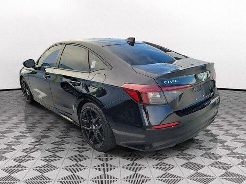Black 2025 Honda Civic Sport