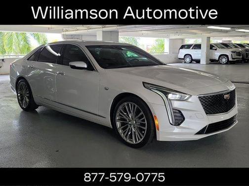 Crystal White Tri-Coat 2020 Cadillac CT6 Luxury