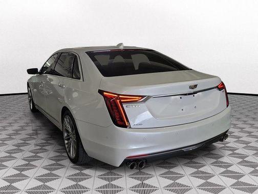 Crystal White Tri-Coat 2020 Cadillac CT6 Luxury