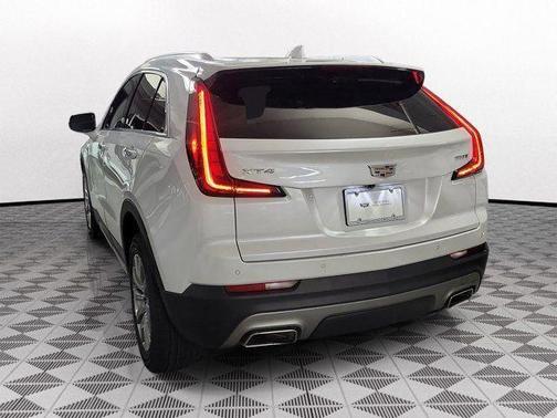 Crystal White Tri-Coat 2023 Cadillac XT4 Premium Luxury