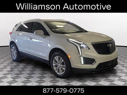 Crystal White Tri-Coat 2023 Cadillac XT5 Luxury