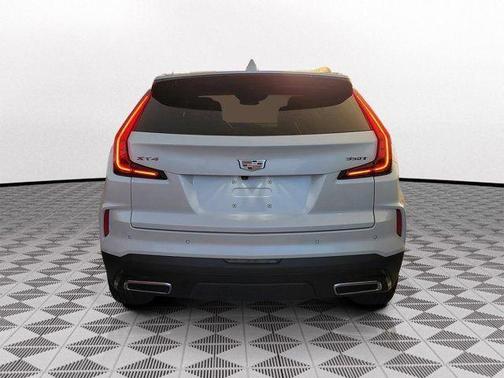 Crystal White Tri-Coat 2024 Cadillac XT4 Premium Luxury