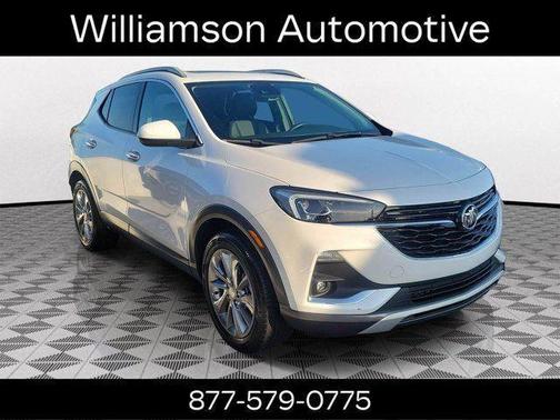 White Frost Tri-Coat 2023 Buick Encore GX Essence