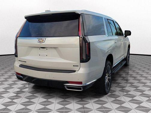 Crystal White Tri-Coat 2022 Cadillac Escalade ESV Premium Luxury