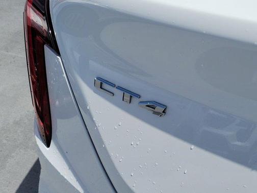 Summit White 2024 Cadillac CT4 Luxury