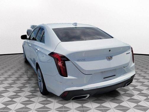 Summit White 2024 Cadillac CT4 Luxury