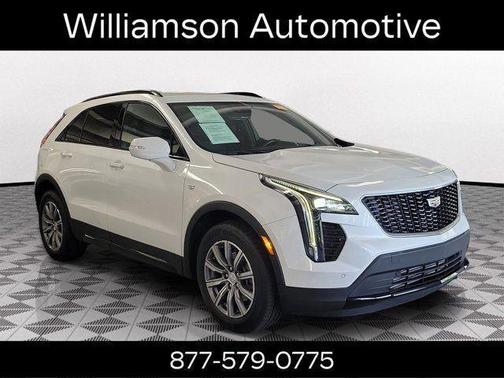Crystal White Tri-Coat 2023 Cadillac XT4 Sport
