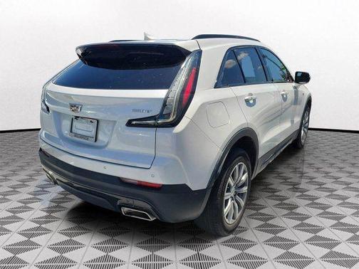 Crystal White Tri-Coat 2023 Cadillac XT4 Sport