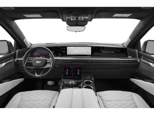 Crystal White Tri-Coat 2025 Cadillac Escalade V-Series