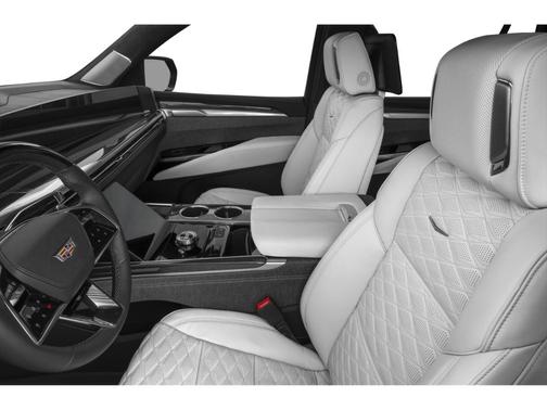 Crystal White Tri-Coat 2025 Cadillac Escalade V-Series