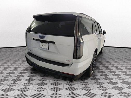 Crystal White Tri-Coat 2025 Cadillac Escalade V-Series