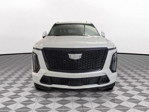 Crystal White Tri-Coat 2025 Cadillac Escalade V-Series