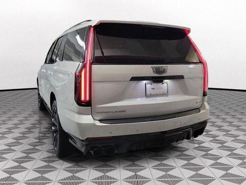 Crystal White Tri-Coat 2025 Cadillac Escalade V-Series