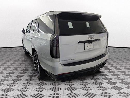 Crystal White Tri-Coat 2025 Cadillac Escalade V-Series