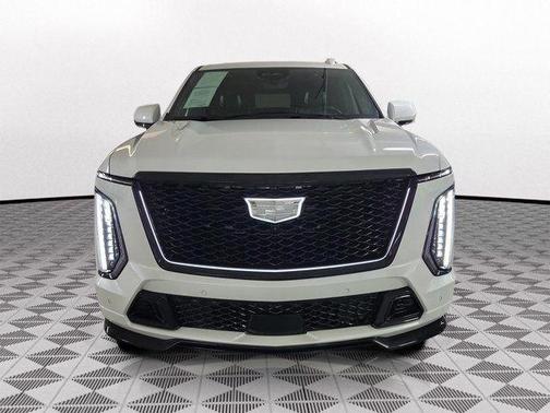 Crystal White Tri-Coat 2025 Cadillac Escalade V-Series