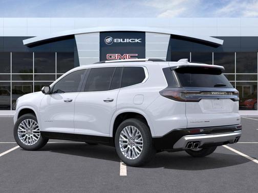 Glacier White 2026 GMC Acadia Denali