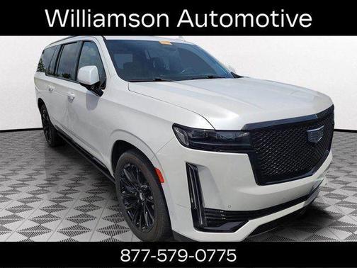 Crystal White Tri-Coat 2023 Cadillac Escalade ESV Sport Platinum