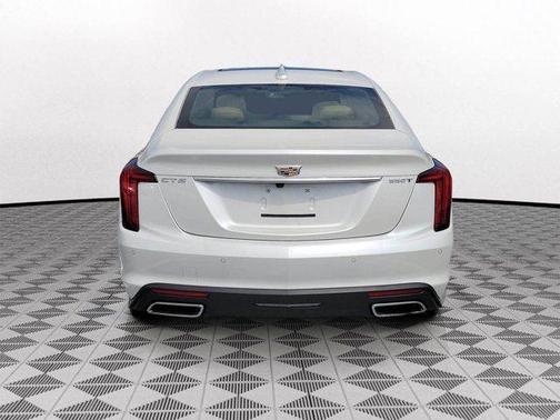 Crystal White Tri-Coat 2025 Cadillac CT5 Premium Luxury RWD
