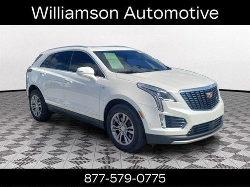 Crystal White Tri-Coat 2023 Cadillac XT5 Premium Luxury