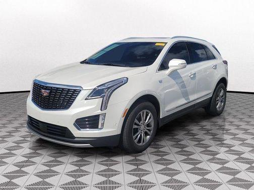 Crystal White Tri-Coat 2023 Cadillac XT5 Premium Luxury