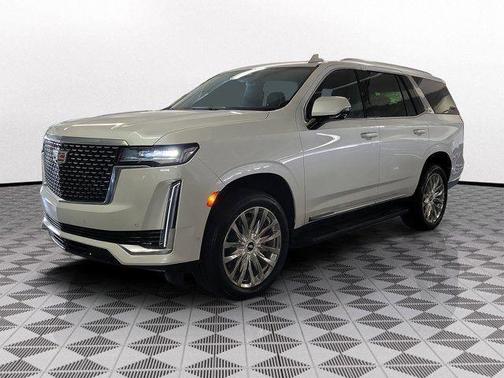 Crystal White Tri-Coat 2022 Cadillac Escalade Premium Luxury