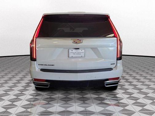 Crystal White Tri-Coat 2022 Cadillac Escalade Premium Luxury