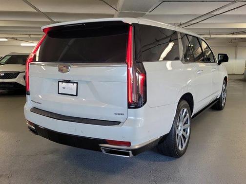 Crystal White Tri-Coat 2023 Cadillac Escalade ESV Premium Luxury Platinum