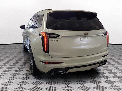 Crystal White Tri-Coat 2023 Cadillac XT6 Sport AWD