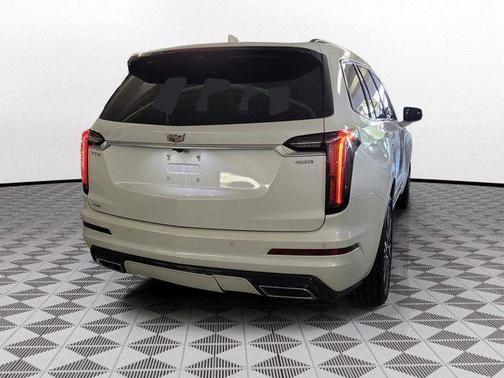 Crystal White Tri-Coat 2023 Cadillac XT6 Sport AWD