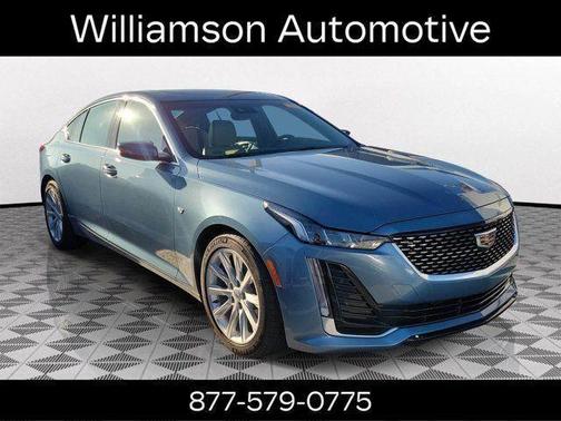 Midnight Black 2023 Cadillac CT5 Luxury RWD