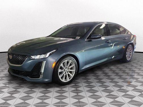Midnight Black 2023 Cadillac CT5 Luxury RWD