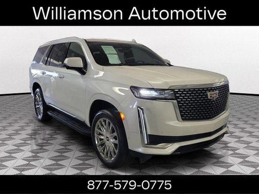 Crystal White Tri-Coat 2024 Cadillac Escalade Premium Luxury