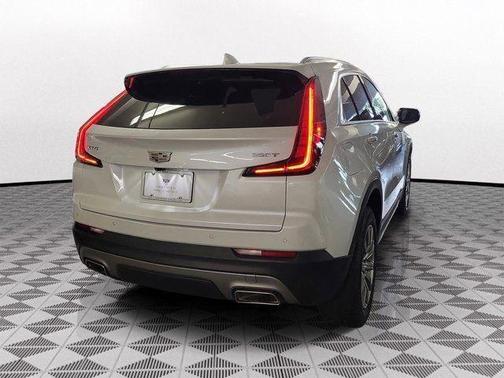 Crystal White Tri-Coat 2023 Cadillac XT4 Premium Luxury