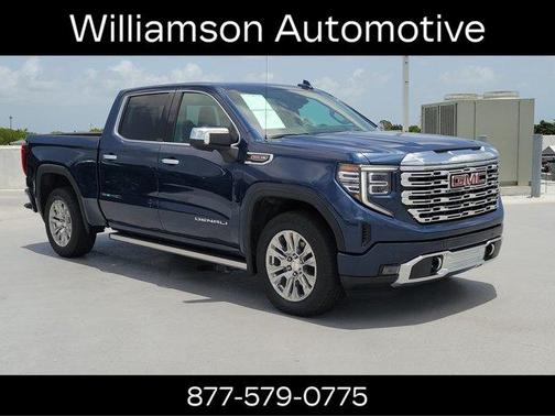 Pacific Blue Metallic 2023 GMC Sierra 1500 Denali