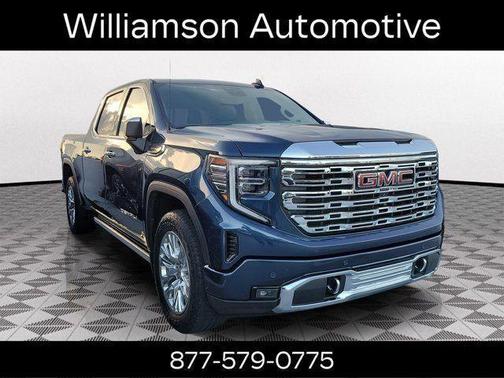 Pacific Blue Metallic 2023 GMC Sierra 1500 Denali
