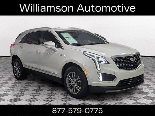 Crystal White Tri-Coat 2023 Cadillac XT5 Premium Luxury