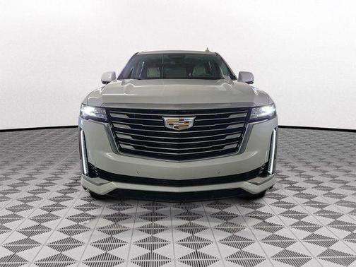 Crystal White Tri-Coat 2023 Cadillac Escalade ESV Premium Luxury Platinum